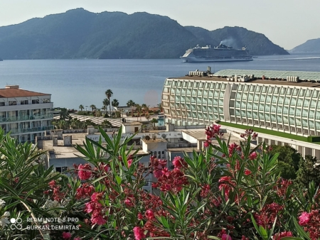 MSC Seaview gorgeously sailing to Marmaris