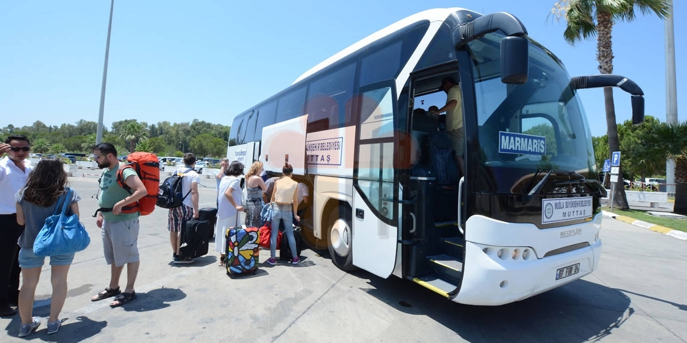 From Marmaris to Dalaman Airport Scheduled Bus Services