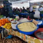 Local products on Food Markets stalls