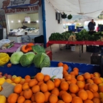 Local produce on Food market