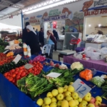 Local products on Food market