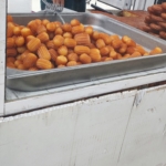 Doughnuts on Food market