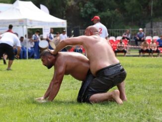 Oil Wrestling