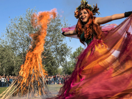 Spring with Beach Bonfire in Marmaris