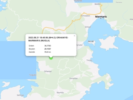 Marmaris earthquake