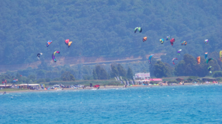 The Hearth of Kitesurfing and Windsurfing fantastic beautiful Beach