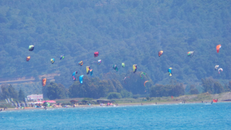 The Hearth of Kitesurfing and Windsurfing fantastic beautiful Beach