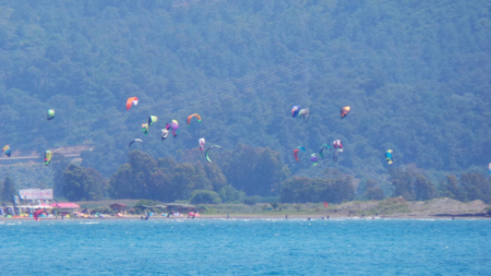 The Hearth of Kitesurfing and Windsurfing fantastic beautiful Beach