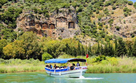 Dalyan Lycian Rock Tombs