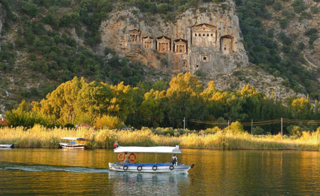 Dalyan Lycian Rock Tombs