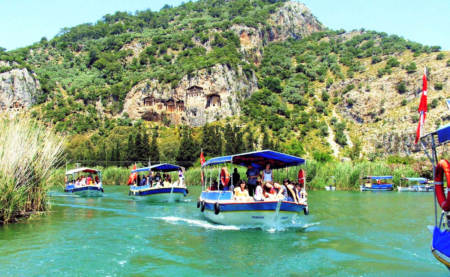 Dalyan Lycian Rock Tombs