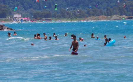 Gokova Akyaka Beach Is A Popular Beach Located In The Coastal Town Of Akyaka