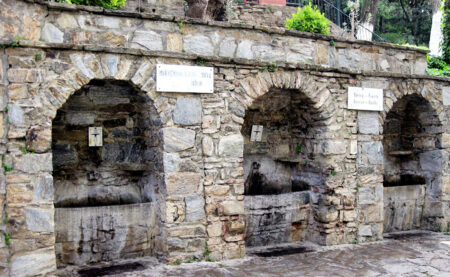 Fountains near the House of the Virgin Mary
