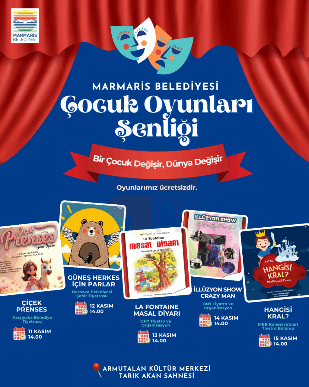 Marmaris children theatre week